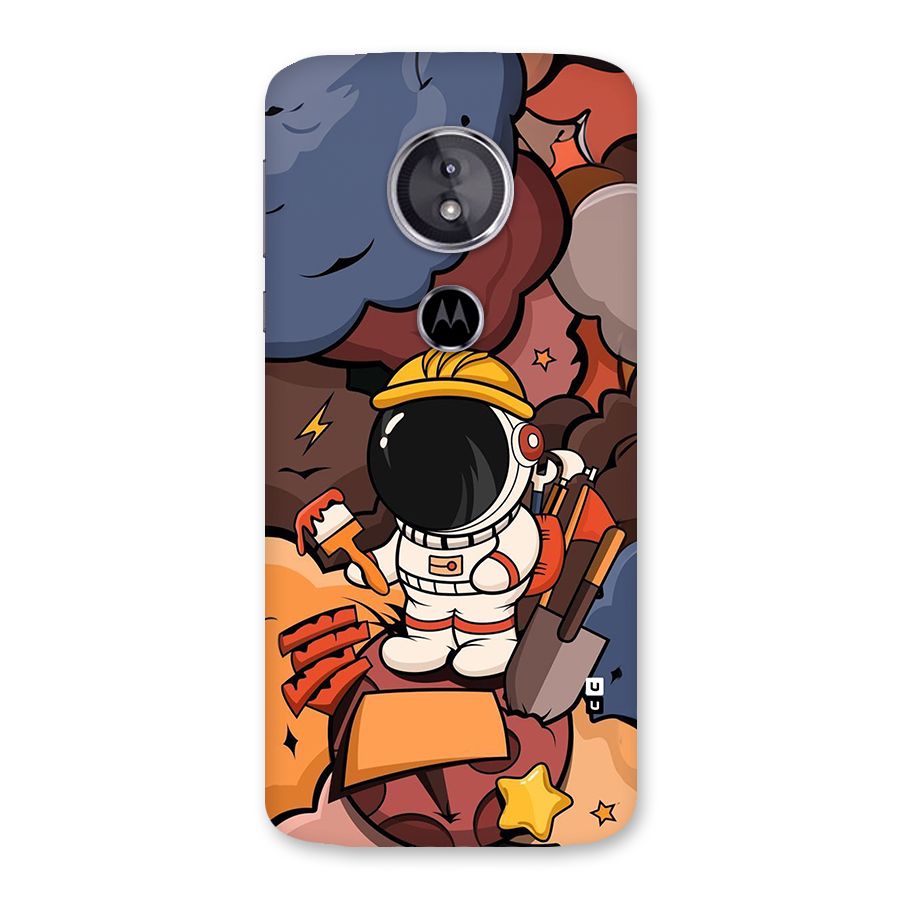 Comic Space Astronaut Back Case for Moto E5