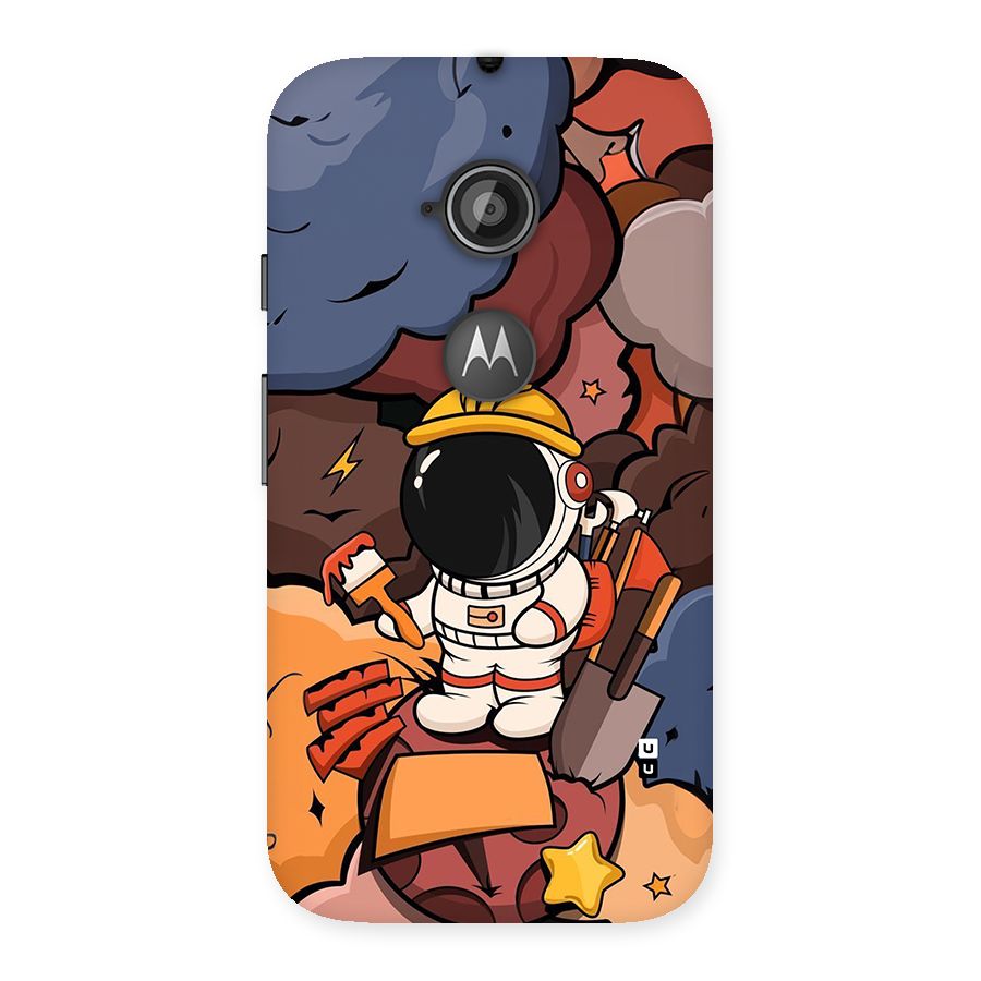 Comic Space Astronaut Back Case for Moto E 2nd Gen