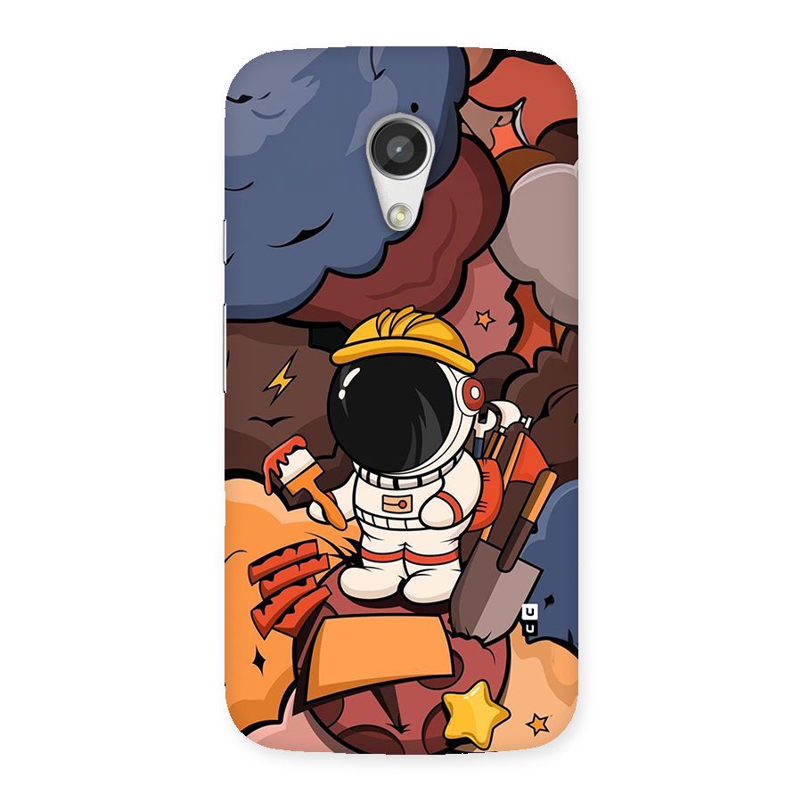 Comic Space Astronaut Back Case for Moto G 2nd Gen