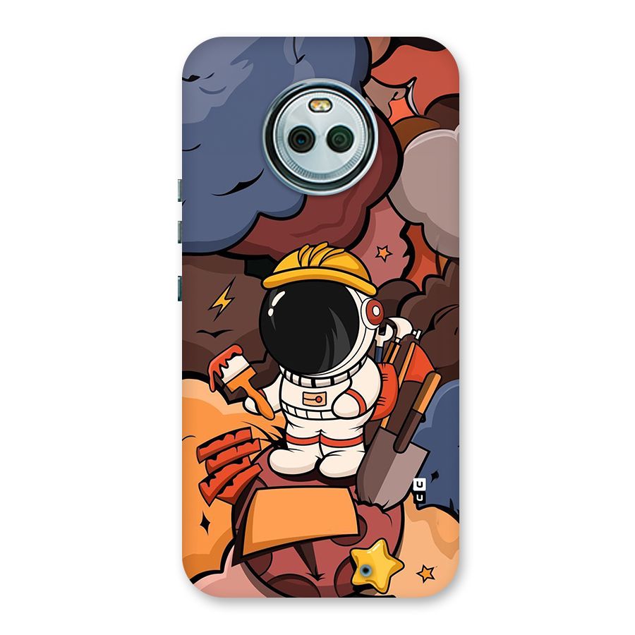 Comic Space Astronaut Back Case for Moto X4
