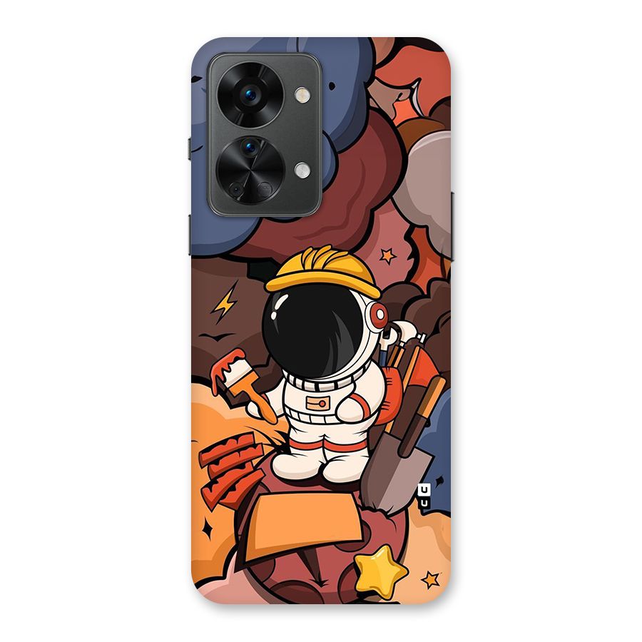 Comic Space Astronaut Back Case for OnePlus Nord 2T