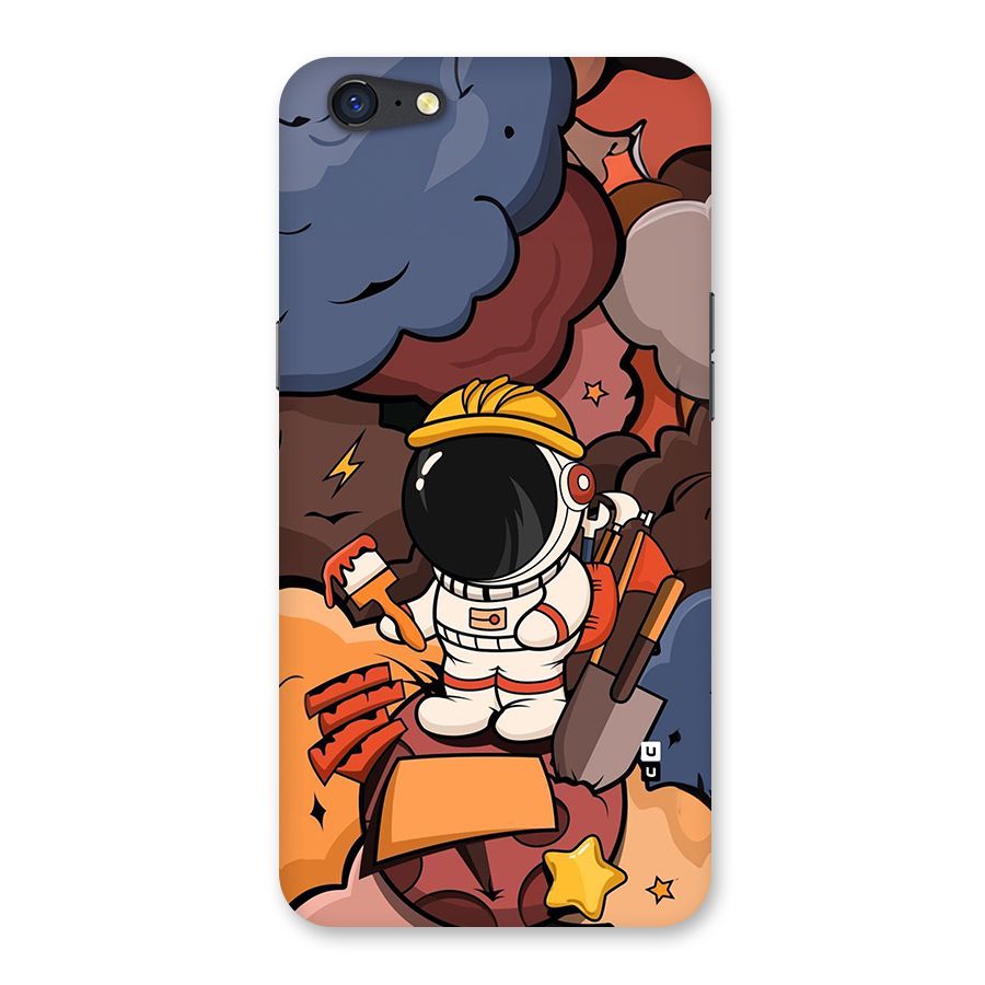 Comic Space Astronaut Back Case for Oppo A71