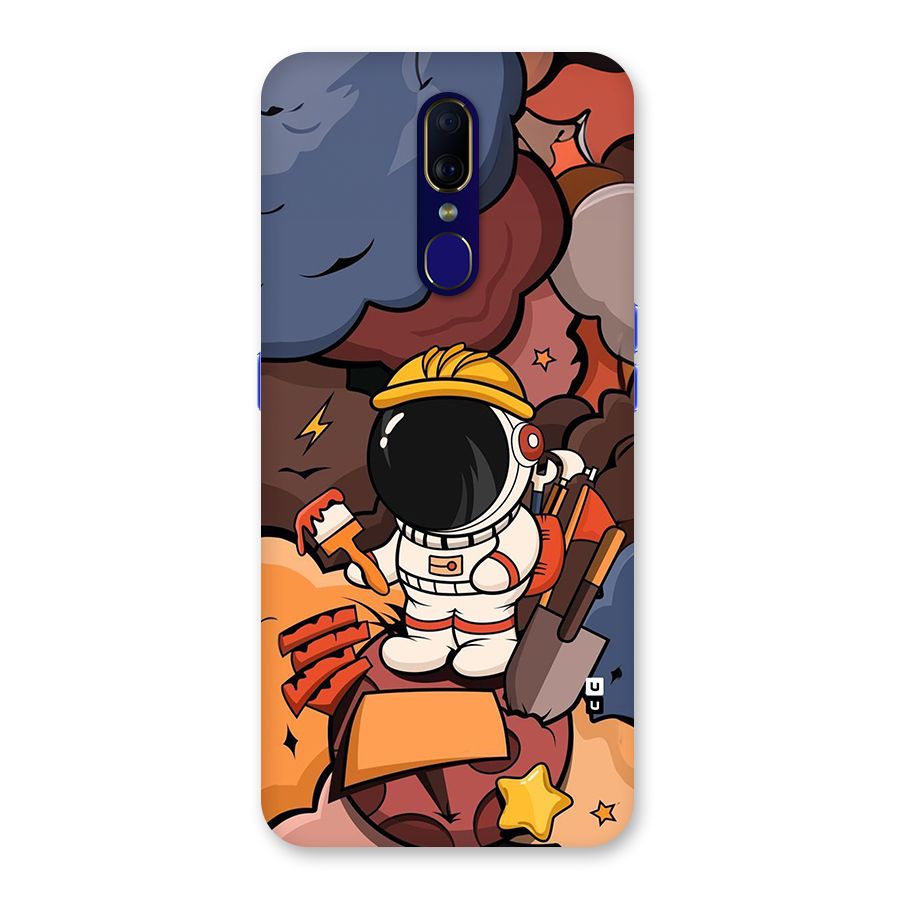 Comic Space Astronaut Back Case for Oppo A9