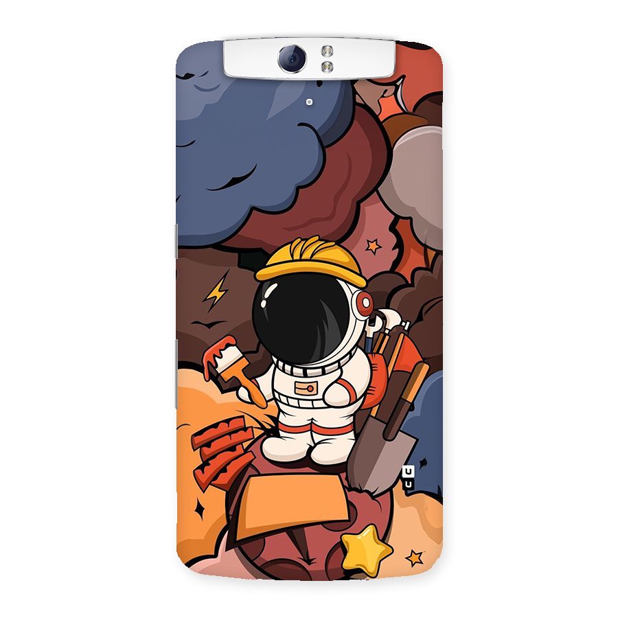 Comic Space Astronaut Back Case for Oppo N1