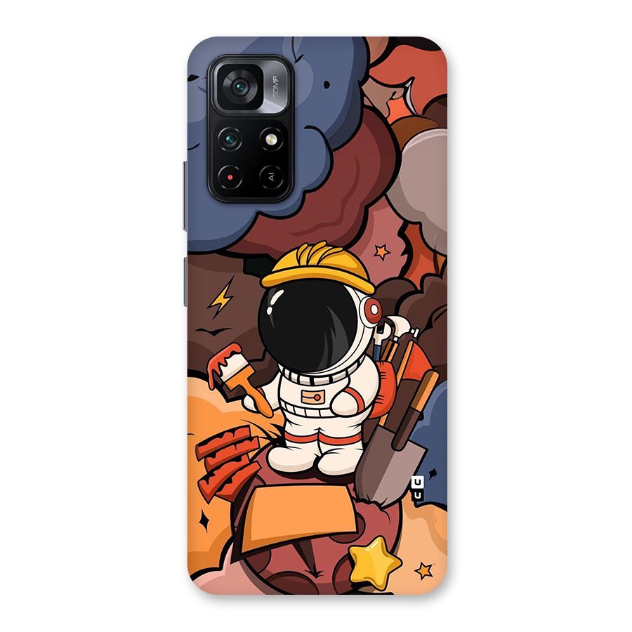 Comic Space Astronaut Back Case for Poco M4 Pro 5G
