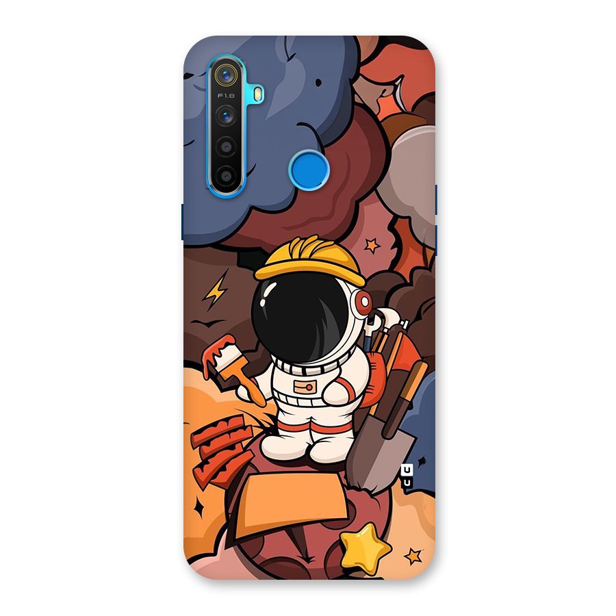 Comic Space Astronaut Back Case for Realme 5s