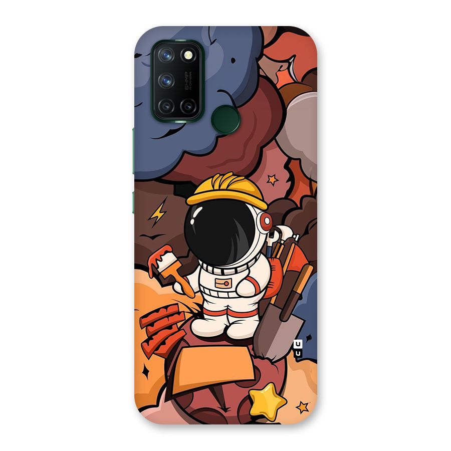 Comic Space Astronaut Back Case for Realme 7i