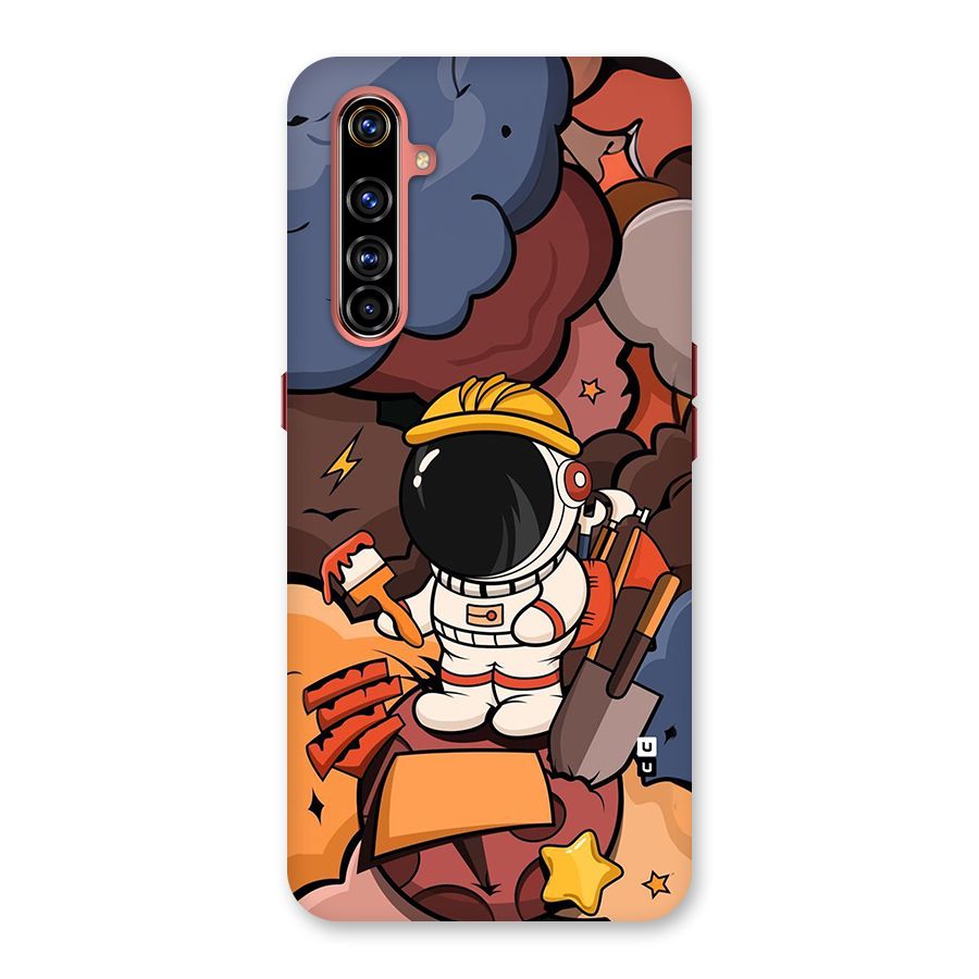 Comic Space Astronaut Back Case for Realme X50 Pro