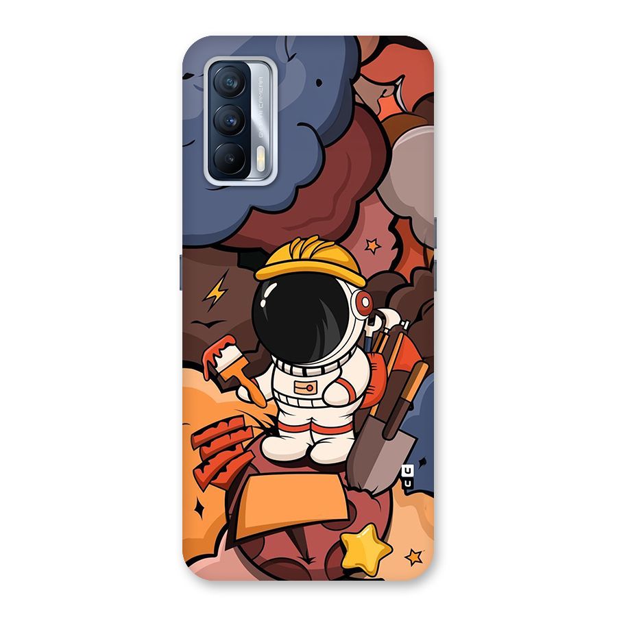 Comic Space Astronaut Back Case for Realme X7
