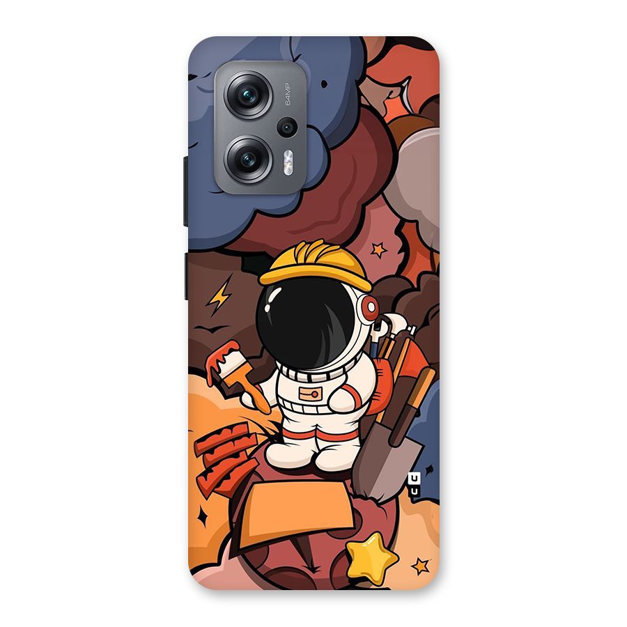 Comic Space Astronaut Back Case for Redmi K50i