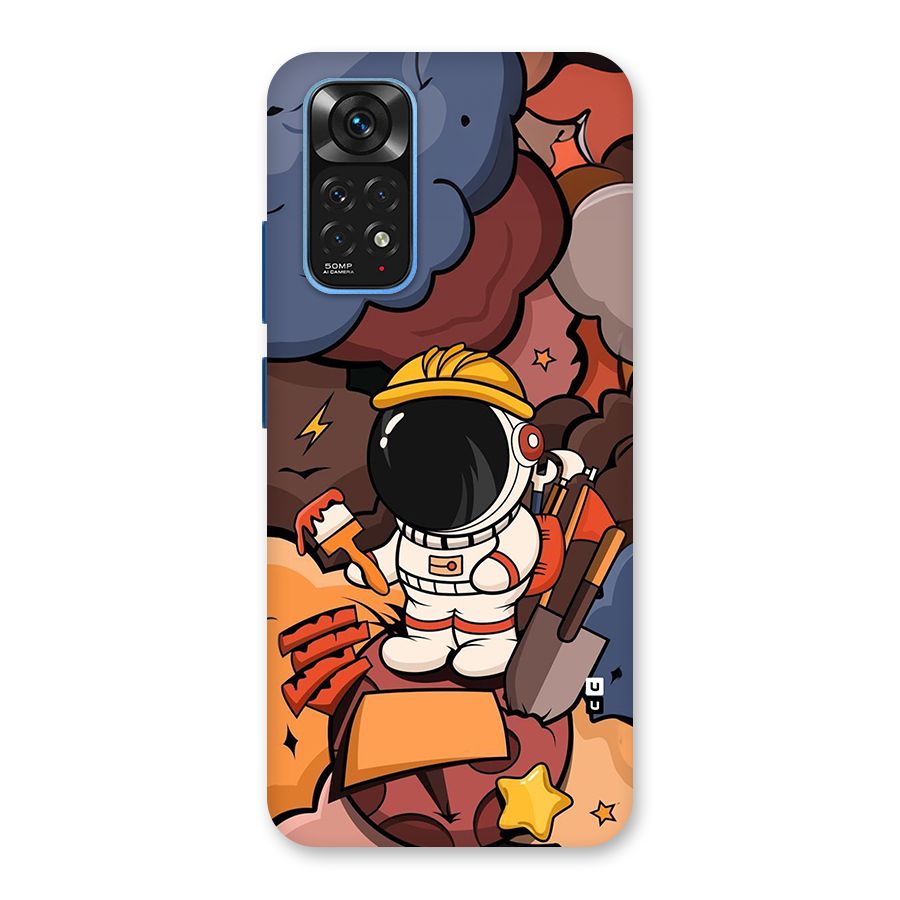 Comic Space Astronaut Back Case for Redmi Note 11S