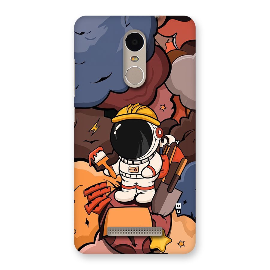 Comic Space Astronaut Back Case for Redmi Note 3