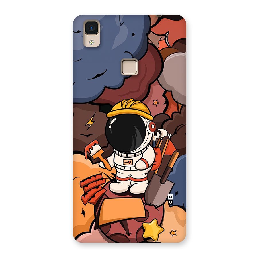 Comic Space Astronaut Back Case for V3 Max