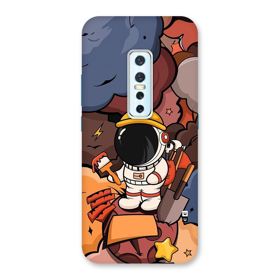 Comic Space Astronaut Back Case for Vivo V17 Pro