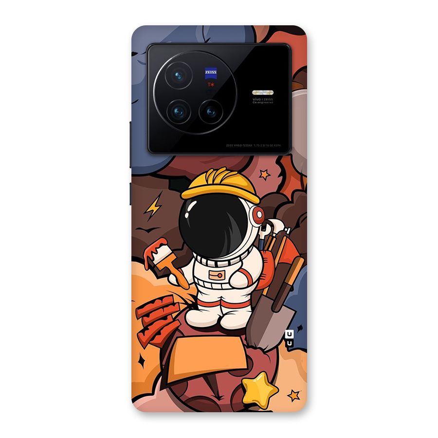 Comic Space Astronaut Back Case for Vivo X80