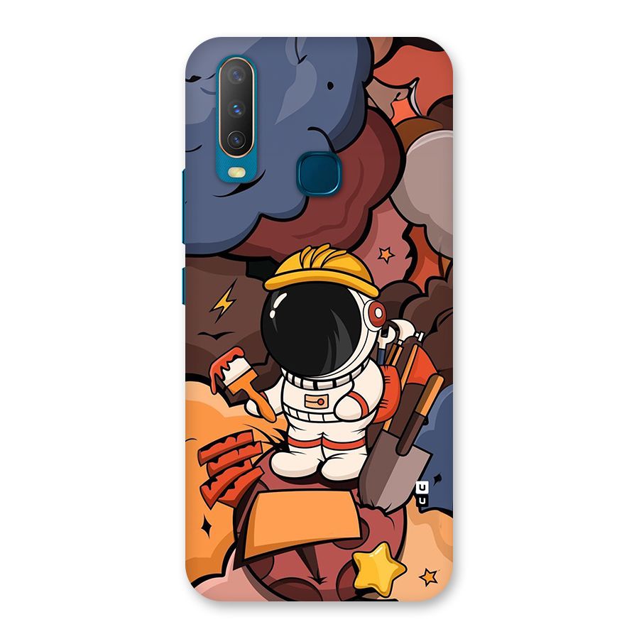 Comic Space Astronaut Back Case for Vivo Y11