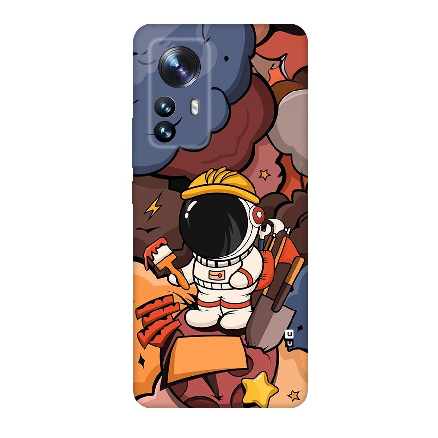 Comic Space Astronaut Back Case for Xiaomi 12 Pro