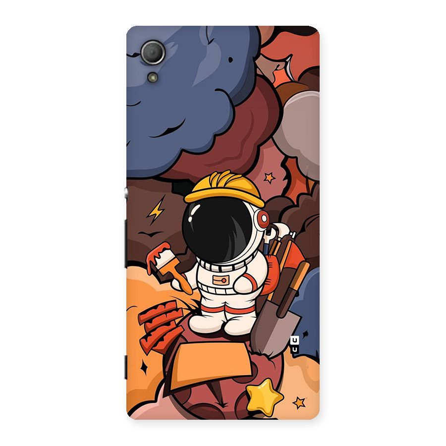 Comic Space Astronaut Back Case for Xperia Z3 Plus