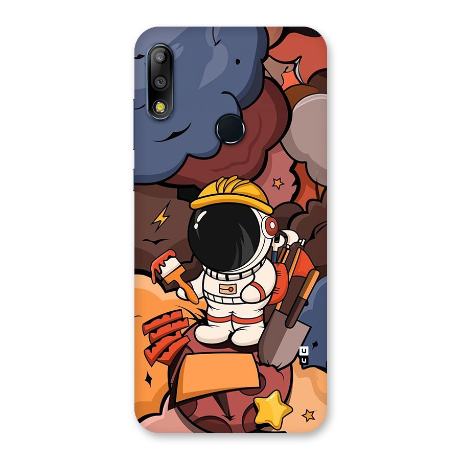 Comic Space Astronaut Back Case for Zenfone Max Pro M2