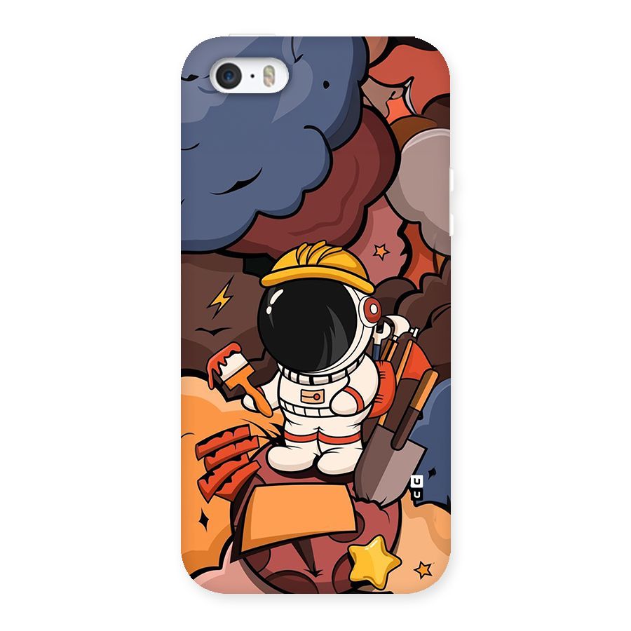 Comic Space Astronaut Back Case for iPhone SE 2016