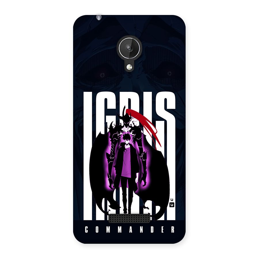Commander Igris Back Case for Canvas Spark Q380