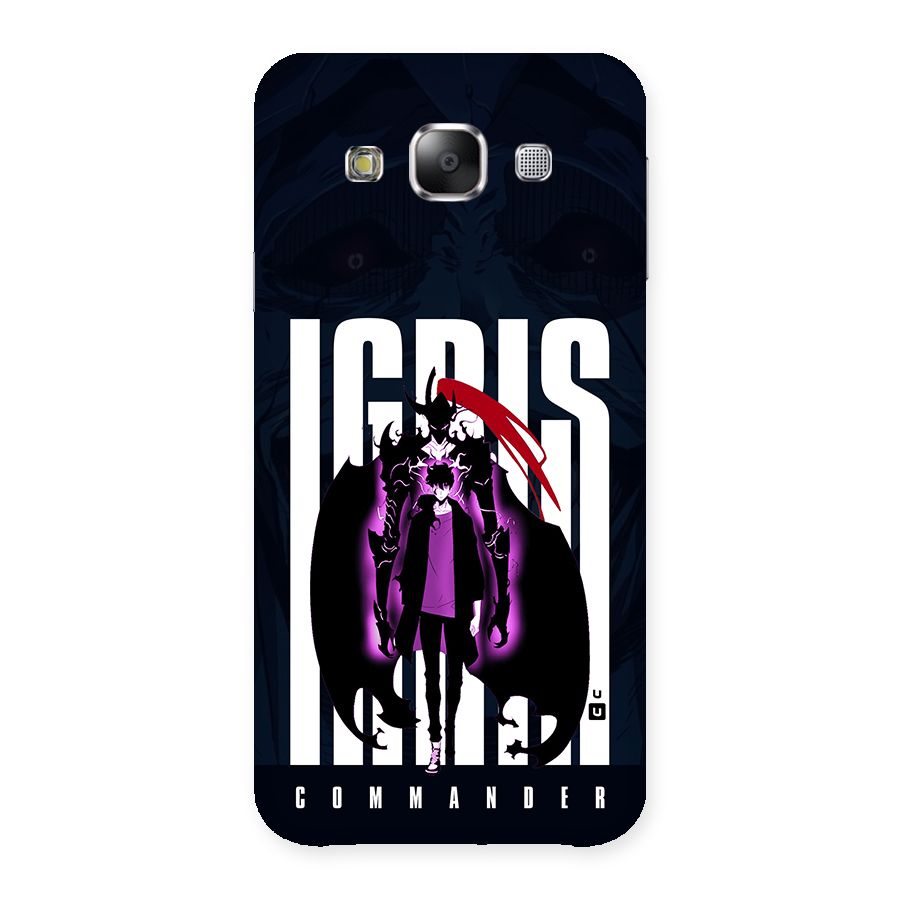 Commander Igris Back Case for Galaxy E5