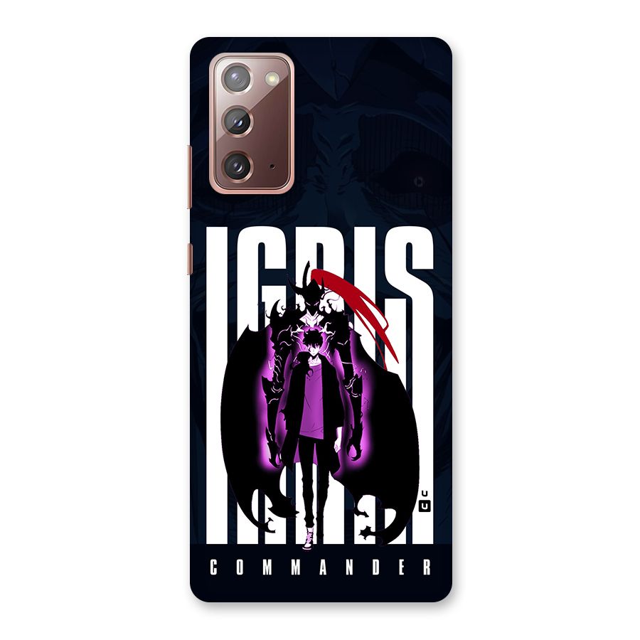 Commander Igris Back Case for Galaxy Note 20
