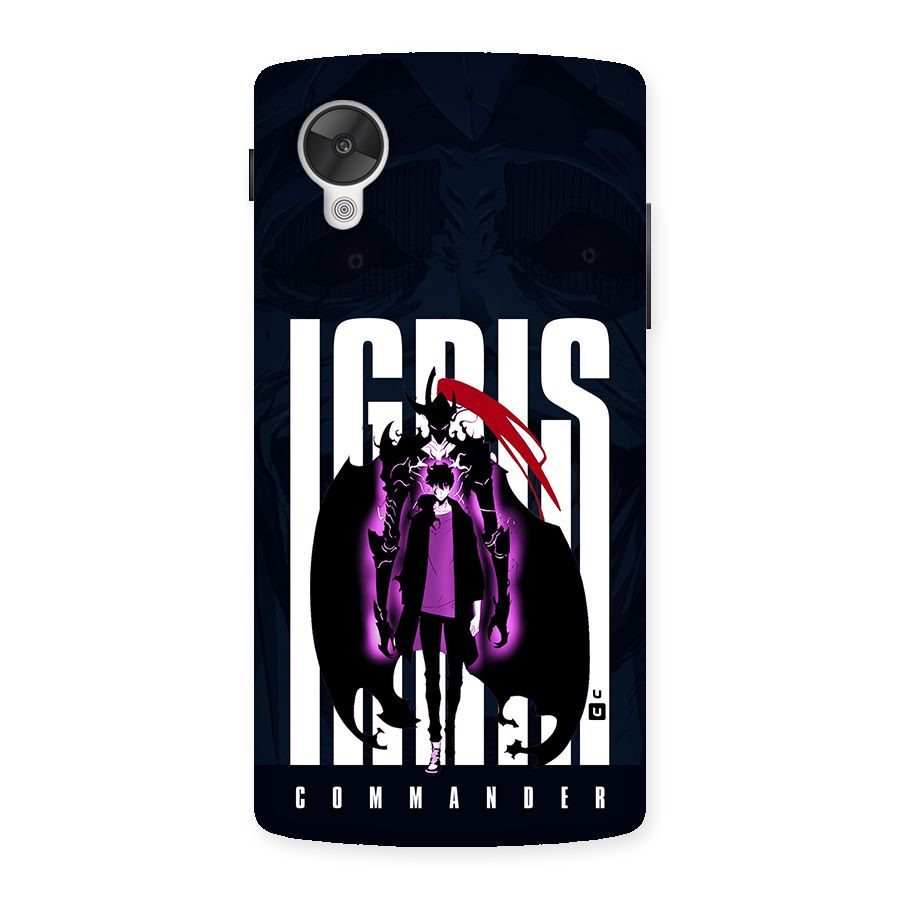 Commander Igris Back Case for Google Nexus 5