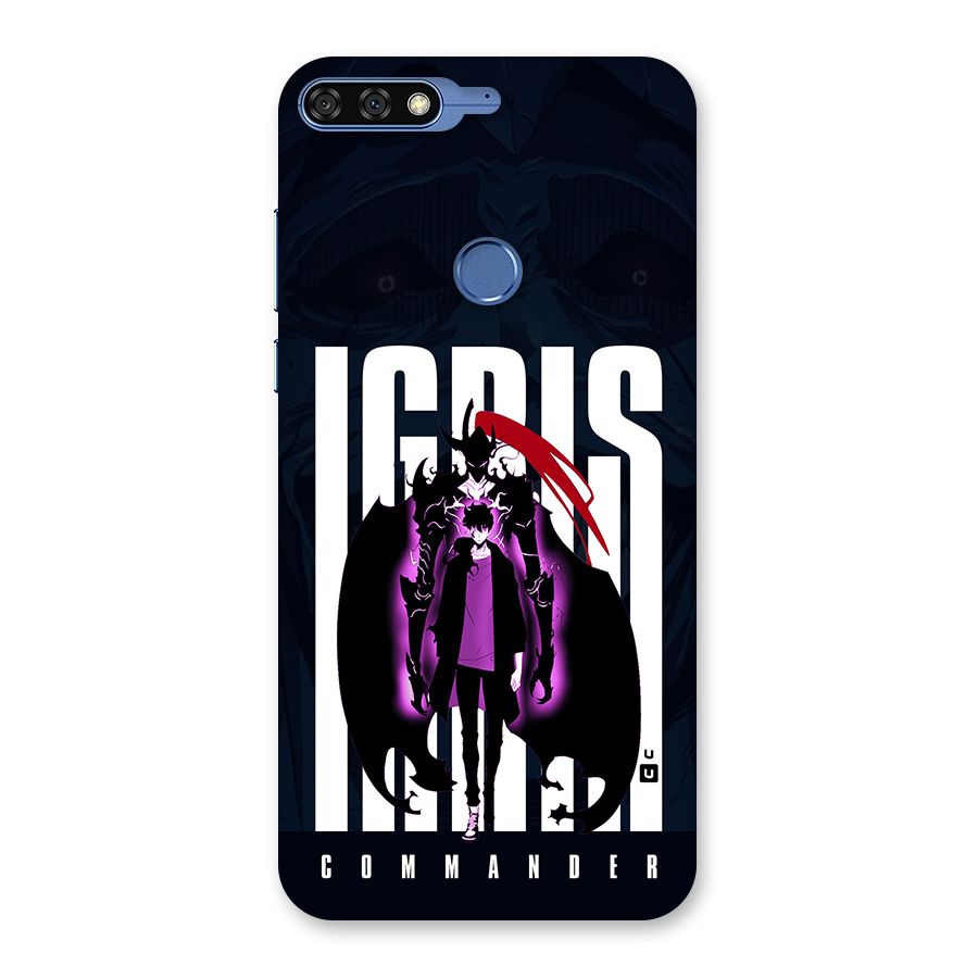 Commander Igris Back Case for Honor 7C