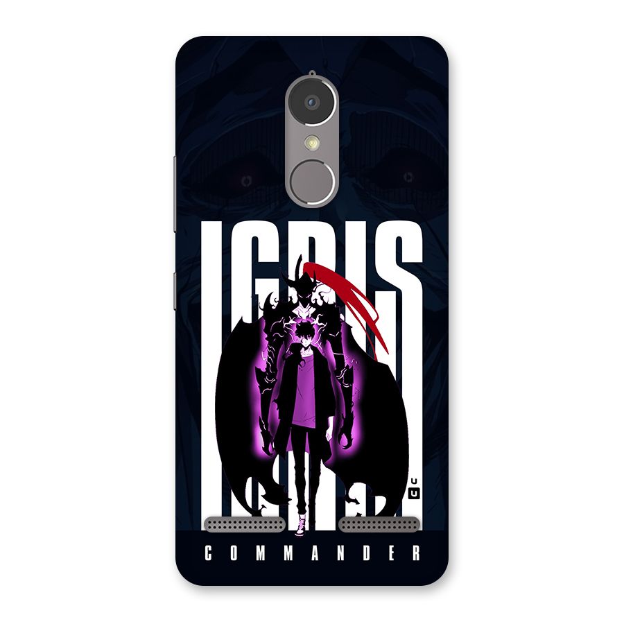 Commander Igris Back Case for Lenovo K6 Power