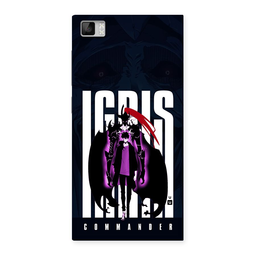 Commander Igris Back Case for Mi3