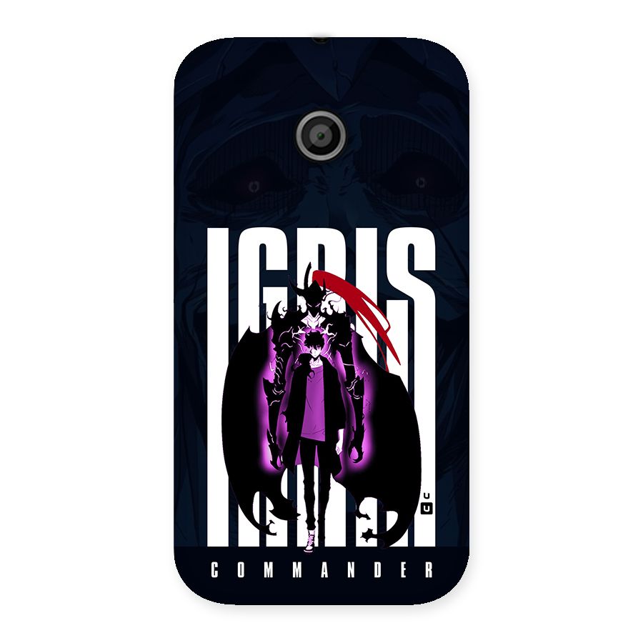 Commander Igris Back Case for Moto E