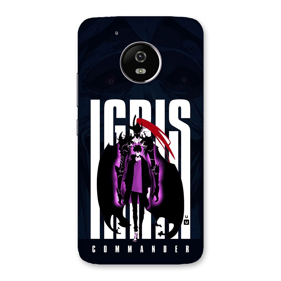 Commander Igris Back Case for Moto G5
