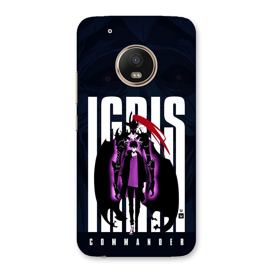 Commander Igris Back Case for Moto G5 Plus