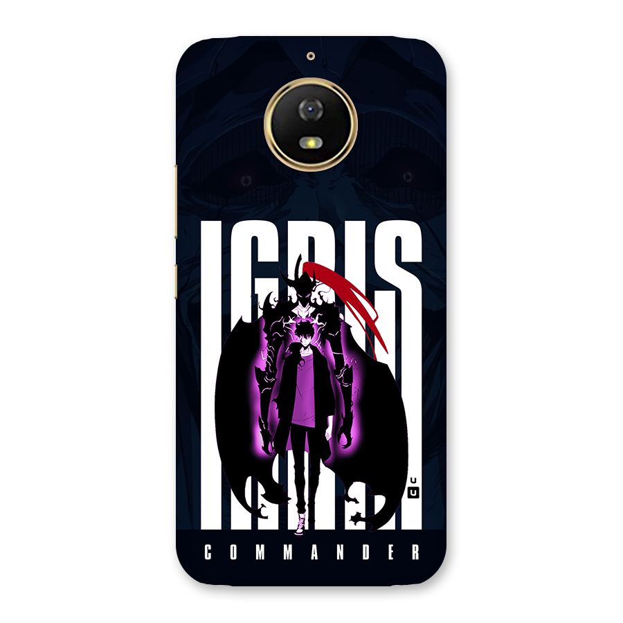 Commander Igris Back Case for Moto G5s