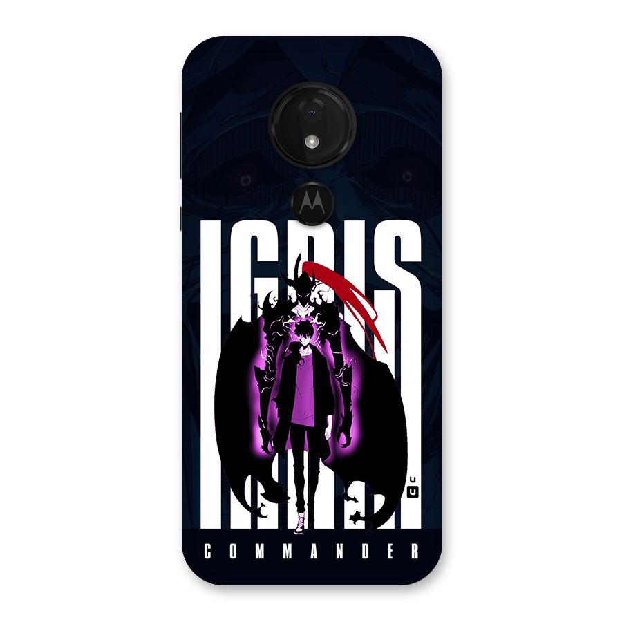 Commander Igris Back Case for Moto G7 Power