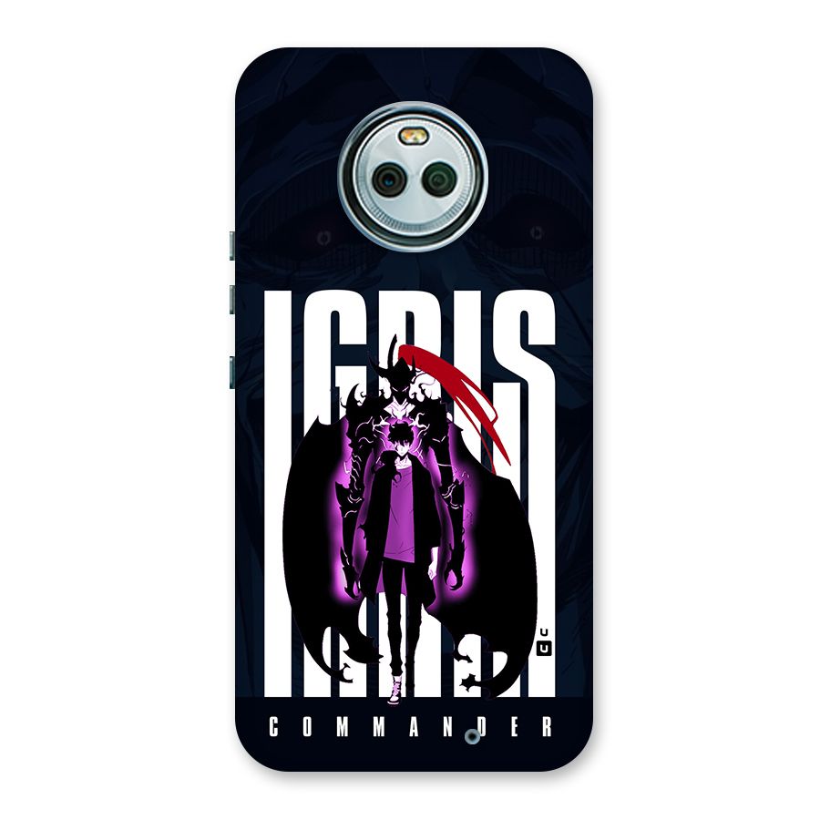 Commander Igris Back Case for Moto X4