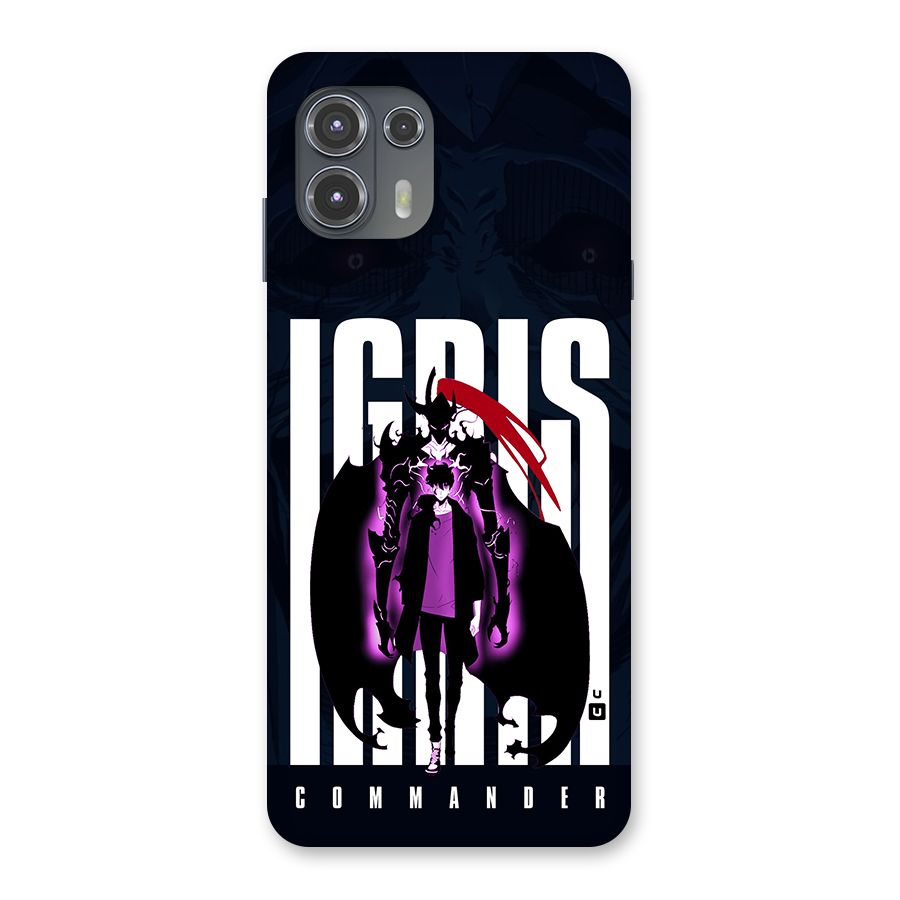 Commander Igris Back Case for Motorola Edge 20 Fusion
