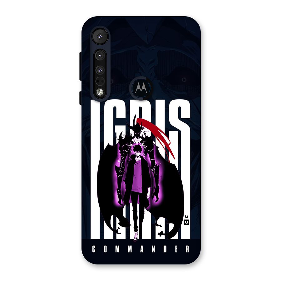 Commander Igris Back Case for Motorola One Macro