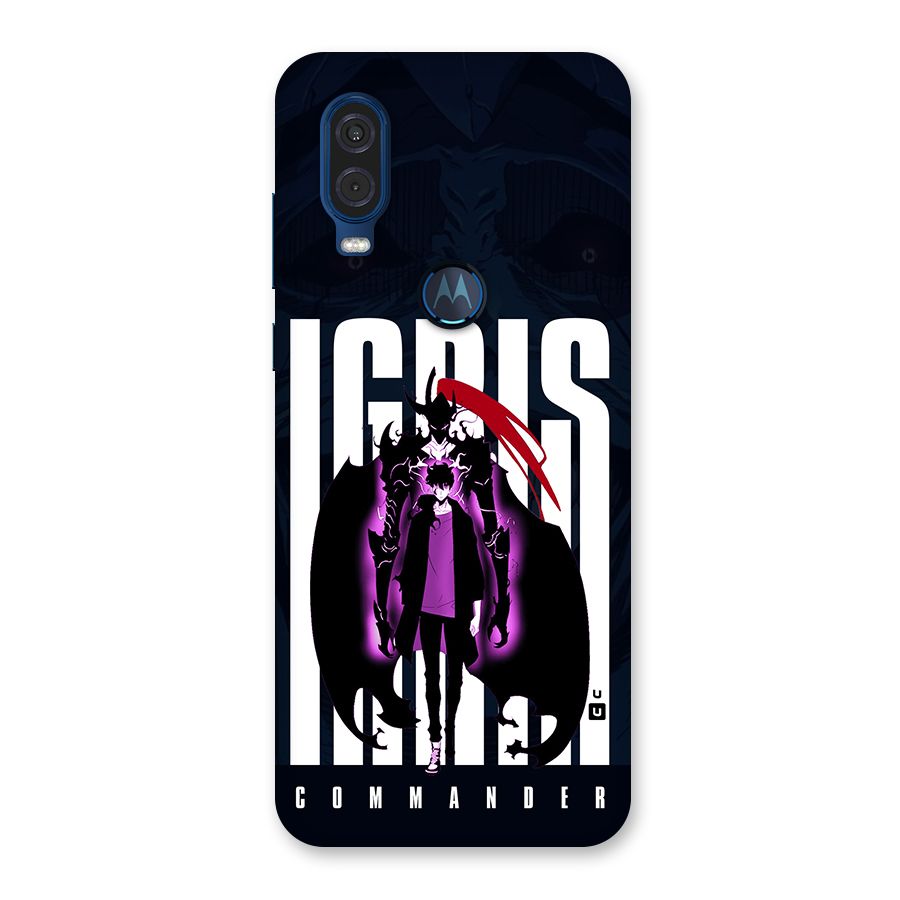 Commander Igris Back Case for Motorola One Vision