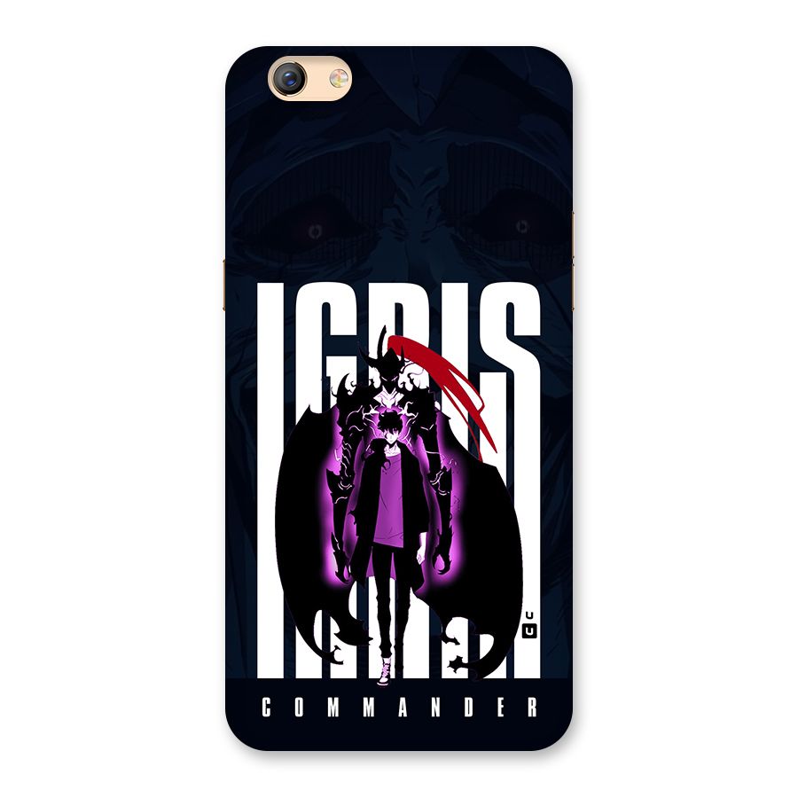Commander Igris Back Case for Oppo F3 Plus