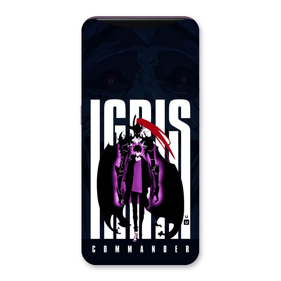 Commander Igris Back Case for Oppo Find X