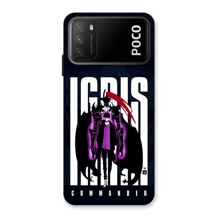 Commander Igris Back Case for Poco M3