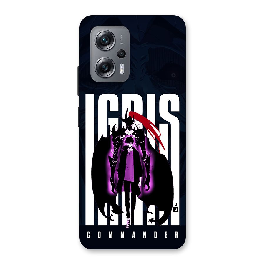 Commander Igris Back Case for Redmi K50i