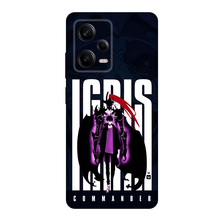 Commander Igris Back Case for Redmi Note 12 Pro
