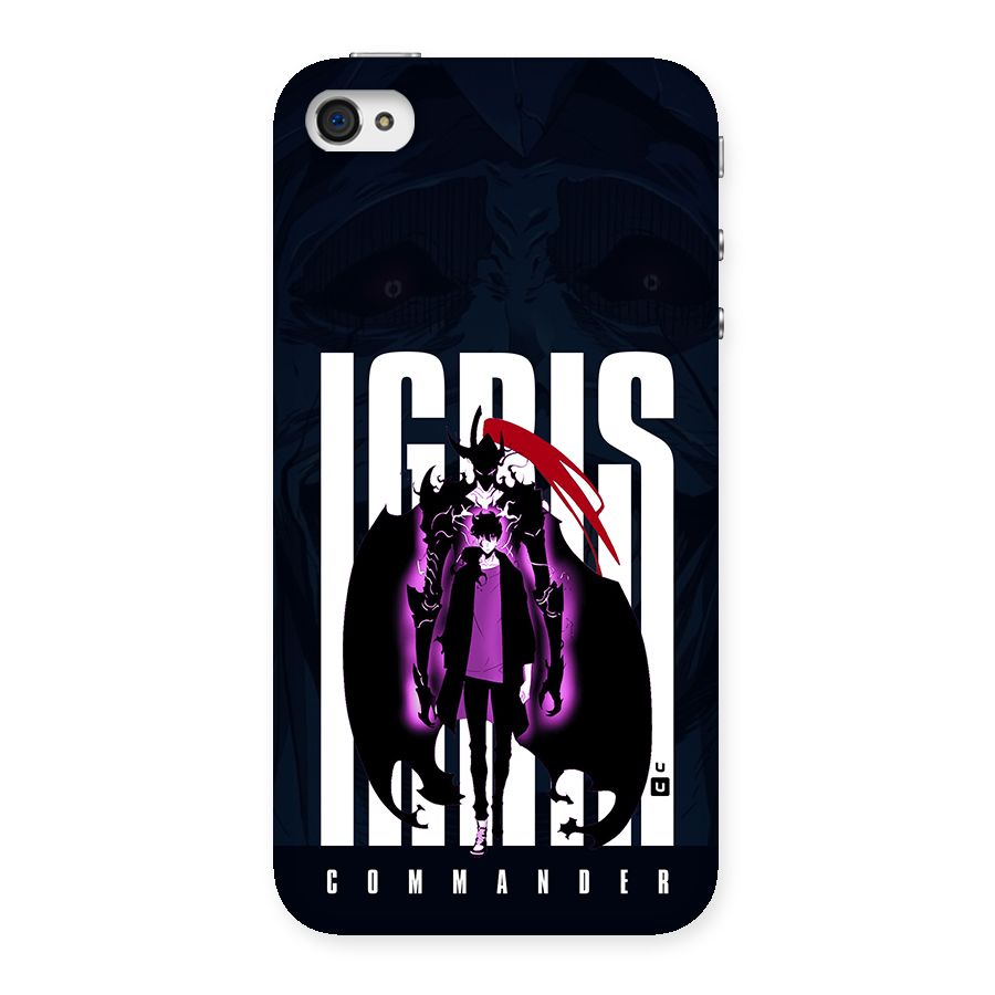 Commander Igris Back Case for iPhone 4 4s