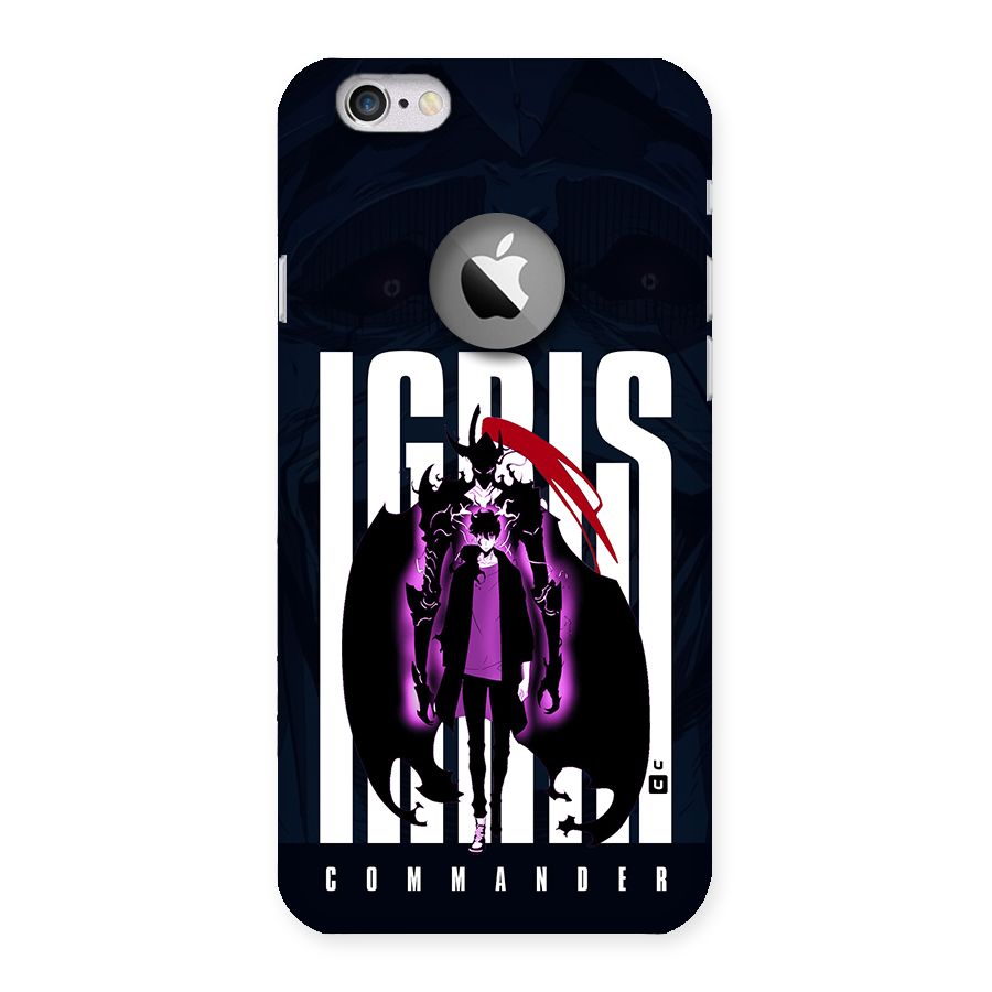 Commander Igris Back Case for iPhone 6 Logo Cut