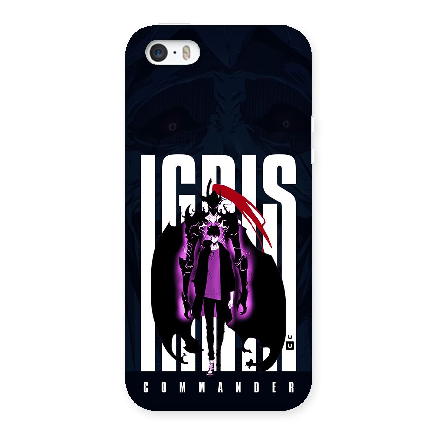 Commander Igris Back Case for iPhone SE 2016