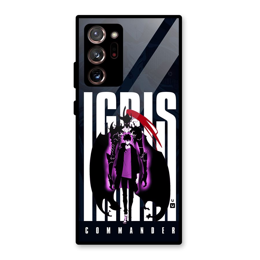 Commander Igris Glass Back Case for Galaxy Note 20 Ultra 5G