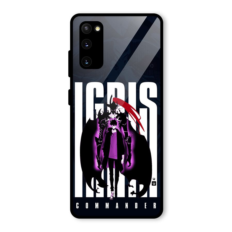 Commander Igris Glass Back Case for Galaxy S20 FE 5G
